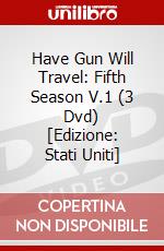 Have Gun Will Travel: Fifth Season V.1 (3 Dvd) [Edizione: Stati Uniti] dvd