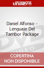 Daniel Alfonso - Lenguaje Del Tambor Package dvd