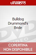 Bulldog Drummond's Bride dvd