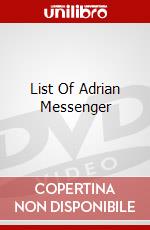 List Of Adrian Messenger dvd