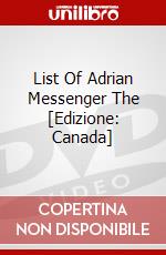 List Of Adrian Messenger The [Edizione: Canada] dvd