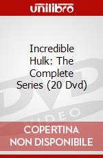 Incredible Hulk: The Complete Series (20 Dvd) dvd
