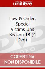 Law & Order: Special Victims Unit Season 18 (4 Dvd) dvd