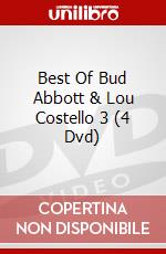 Best Of Bud Abbott & Lou Costello 3 (4 Dvd) dvd