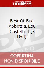 Best Of Bud Abbott & Lou Costello 4 (3 Dvd) dvd