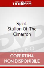 Spirit: Stallion Of The Cimarron dvd