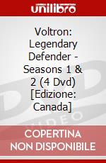 Voltron: Legendary Defender - Seasons 1 & 2 (4 Dvd) [Edizione: Canada] dvd
