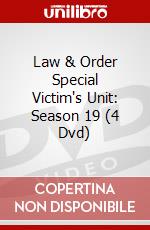 Law & Order Special Victim's Unit: Season 19 (4 Dvd) dvd