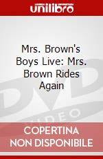 Mrs. Brown's Boys Live: Mrs. Brown Rides Again dvd