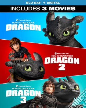 (Blu-Ray Disk) How To Train Your Dragon: 3-Movie Collection (3 Blu-Ray) [Edizione: Stati Uniti] film in dvd