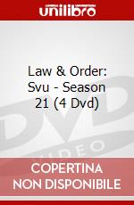Law & Order: Svu - Season 21 (4 Dvd) dvd
