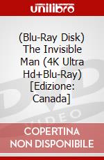 (Blu-Ray Disk) The Invisible Man (4K Ultra Hd+Blu-Ray) [Edizione: Canada] brd