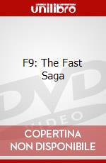 F9: The Fast Saga dvd