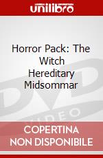 Horror Pack: The Witch Hereditary Midsommar dvd