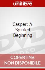 Casper: A Spirited Beginning dvd