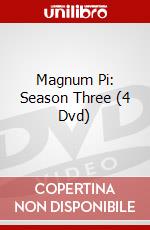 Magnum Pi: Season Three (4 Dvd) dvd