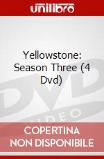 Yellowstone: Season Three (4 Dvd) dvd