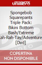 Spongebob Squarepants Triple Pack: Bikini Bottom Bash/Extreme Kah-Rah-Tay/Adventures [Dvd] dvd