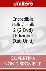 Incredible Hulk / Hulk 2 (2 Dvd) [Edizione: Stati Uniti] dvd