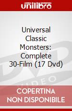 Universal Classic Monsters: Complete 30-Film (17 Dvd) dvd