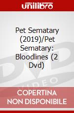 Pet Sematary (2019)/Pet Sematary: Bloodlines (2 Dvd) dvd