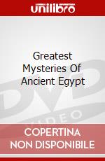Greatest Mysteries Of Ancient Egypt dvd