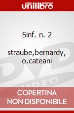 Sinf. n. 2 - straube,bernardy, o.cateani dvd