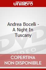 Andrea Bocelli - A Night In Tuscany dvd