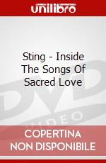 Sting - Inside The Songs Of Sacred Love dvd