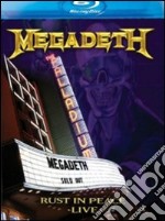 (Blu-Ray Disk) Megadeth - Rust In Peace Live brd