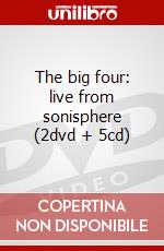 The big four: live from sonisphere (2dvd + 5cd) dvd