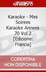 Karaoke - Mes Soirees Karaoke Annees 70 Vol 2 [Edizione: Francia] dvd