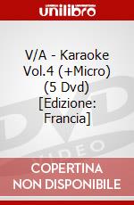 V/A - Karaoke Vol.4 (+Micro) (5 Dvd) [Edizione: Francia] dvd