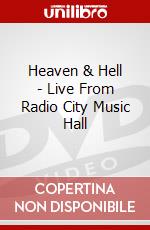 Heaven & Hell - Live From Radio City Music Hall dvd