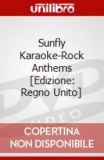 Sunfly Karaoke-Rock Anthems [Edizione: Regno Unito] dvd