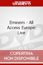 Eminem - All Access Europe: Live dvd