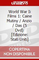 World War Ii Films 1: Caine Mutiny / Anzio / Das (5 Dvd) [Edizione: Stati Uniti] dvd