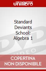 Standard Deviants School: Algebra 1 dvd