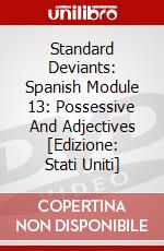 Standard Deviants: Spanish Module 13: Possessive And Adjectives [Edizione: Stati Uniti] dvd