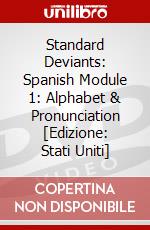 Standard Deviants: Spanish Module 1: Alphabet & Pronunciation [Edizione: Stati Uniti] dvd