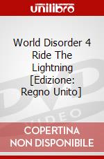World Disorder 4 Ride The Lightning [Edizione: Regno Unito] dvd
