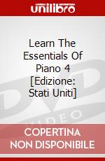 Learn The Essentials Of Piano 4 [Edizione: Stati Uniti] dvd