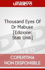 Thousand Eyes Of Dr Mabuse [Edizione: Stati Uniti] dvd