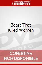 Beast That Killed Women dvd