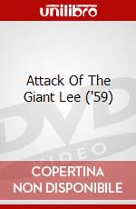 Attack Of The Giant Lee ('59) dvd
