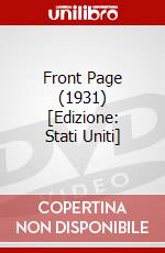 Front Page (1931) [Edizione: Stati Uniti] dvd