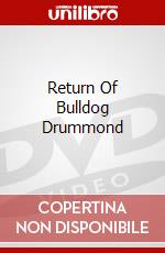 Return Of Bulldog Drummond dvd