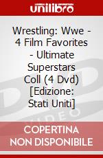 Wrestling: Wwe - 4 Film Favorites - Ultimate Superstars Coll (4 Dvd) [Edizione: Stati Uniti] dvd