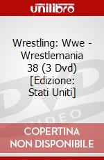 Wrestling: Wwe - Wrestlemania 38 (3 Dvd) [Edizione: Stati Uniti] dvd