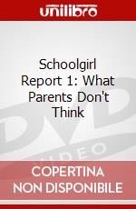 Schoolgirl Report 1: What Parents Don't Think dvd